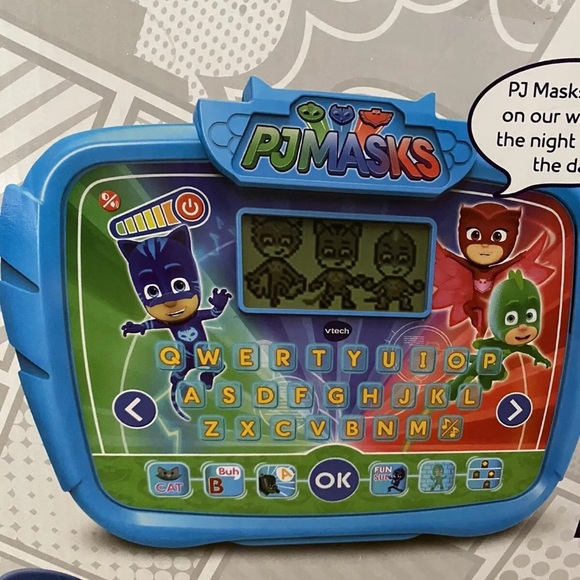 VTech PJ Masks Time To Be A Hero Learning Tablet Phonics Vocabulary Matching NEW - Picture 4 of 7